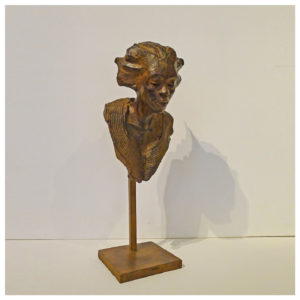 Gaya, sculpture en bronze d'Emmanuel Michel