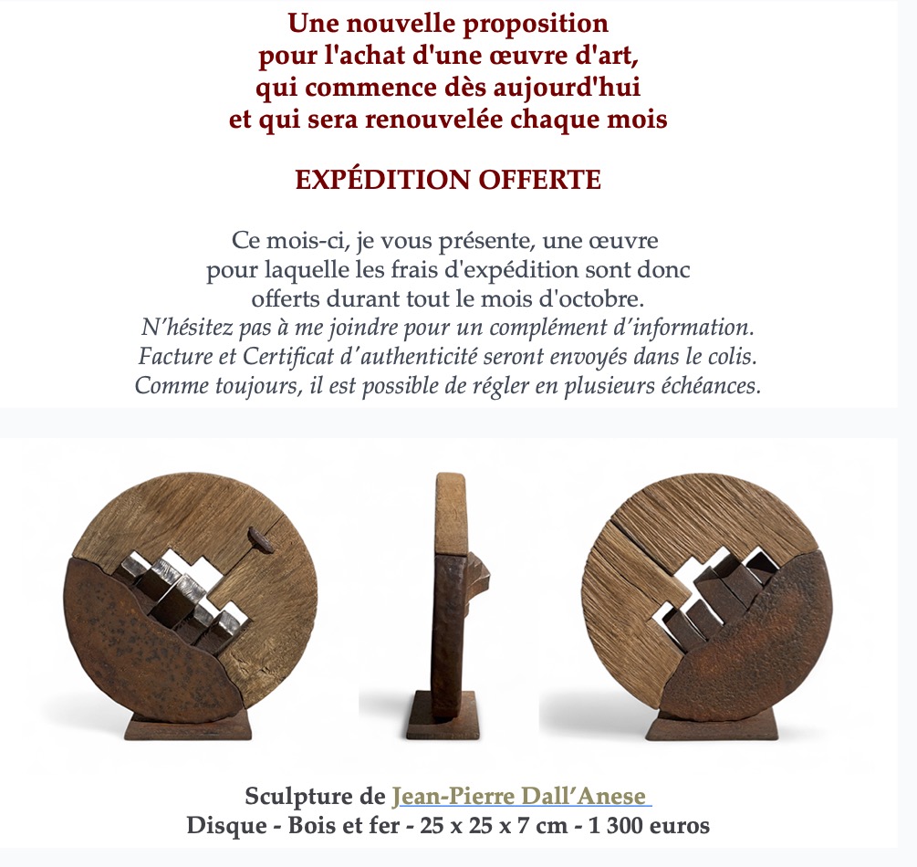 Lettre mensuelle de octobre 2025