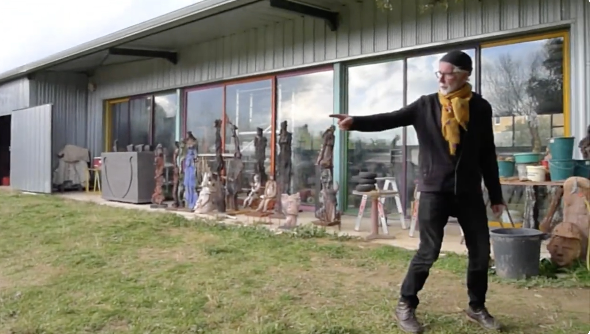 2015 - Michel Wohlfahrt Visite Atelier - Mars